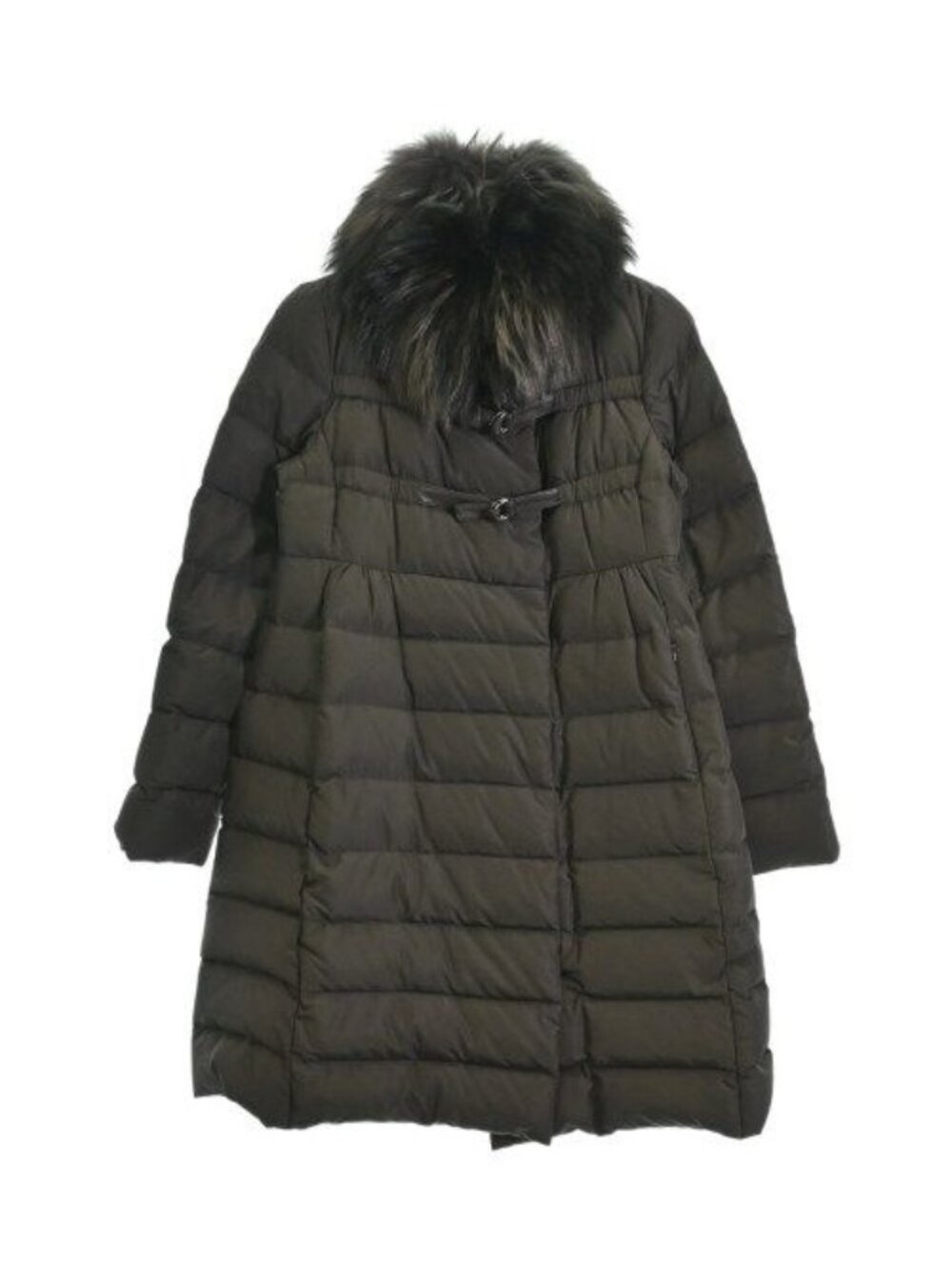 Moncler Down Coat Brown